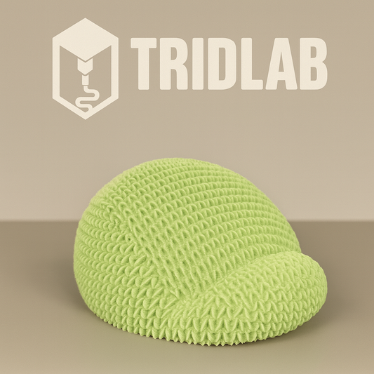 🧢 Chapéu do Luigi – Efeito Tricô