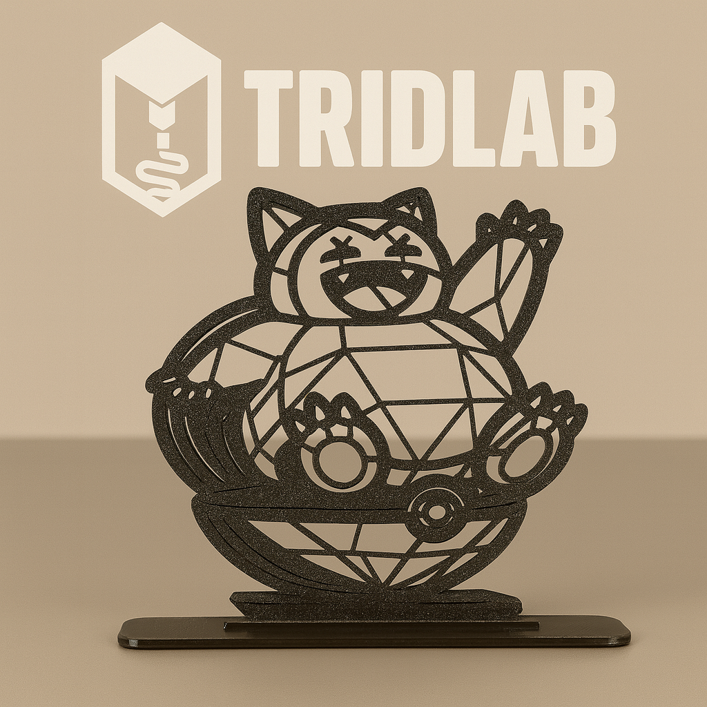 💤 Snorlax 2D Geométrico