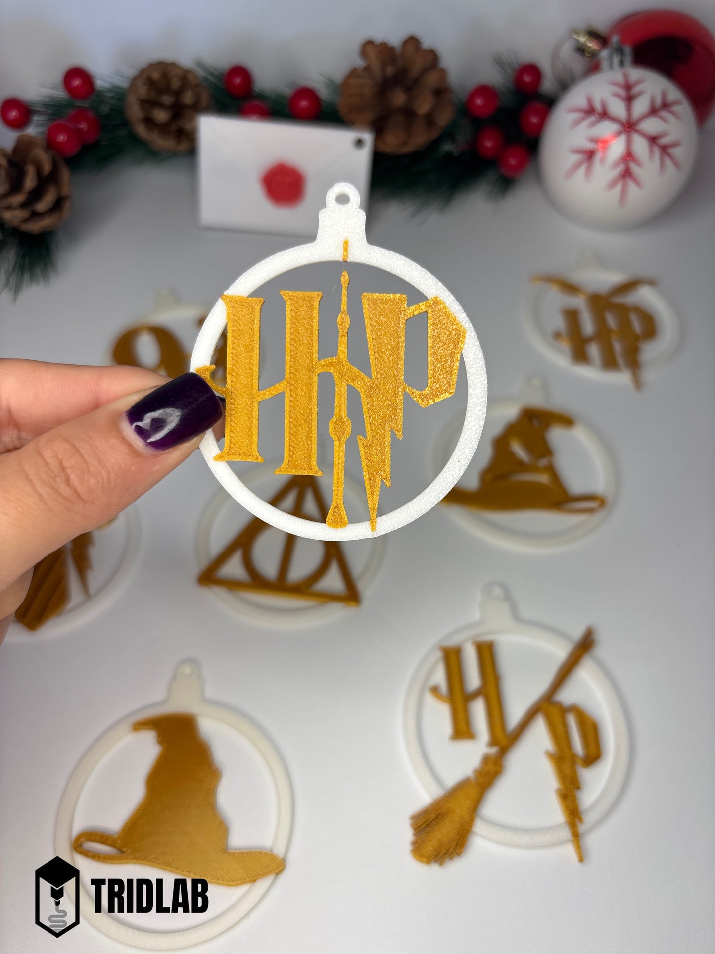 🪄✨ Decorações Natalinas – Harry Potter 🎄