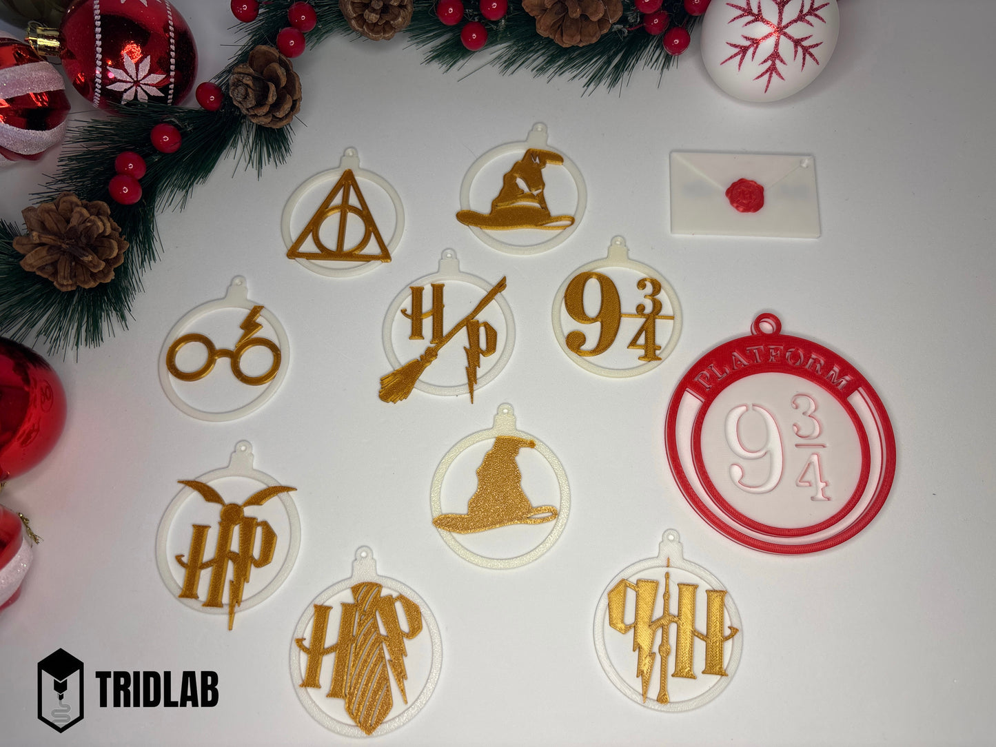 🪄✨ Decorações Natalinas – Harry Potter 🎄
