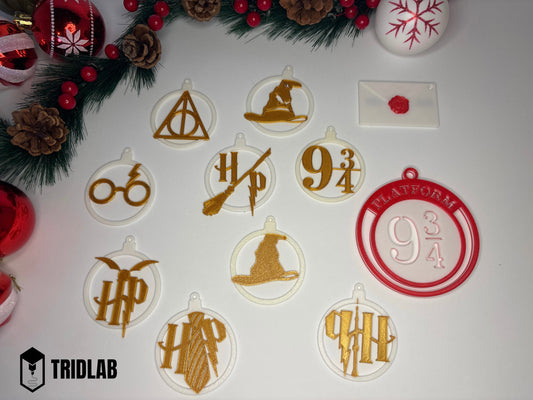 🪄✨ Decorações Natalinas – Harry Potter 🎄