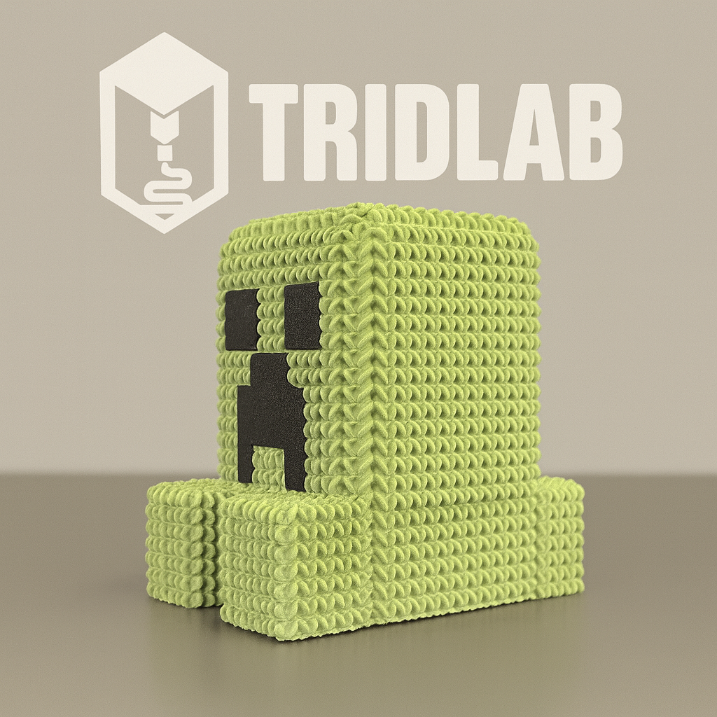 💣 Creeper – Efeito Tricô