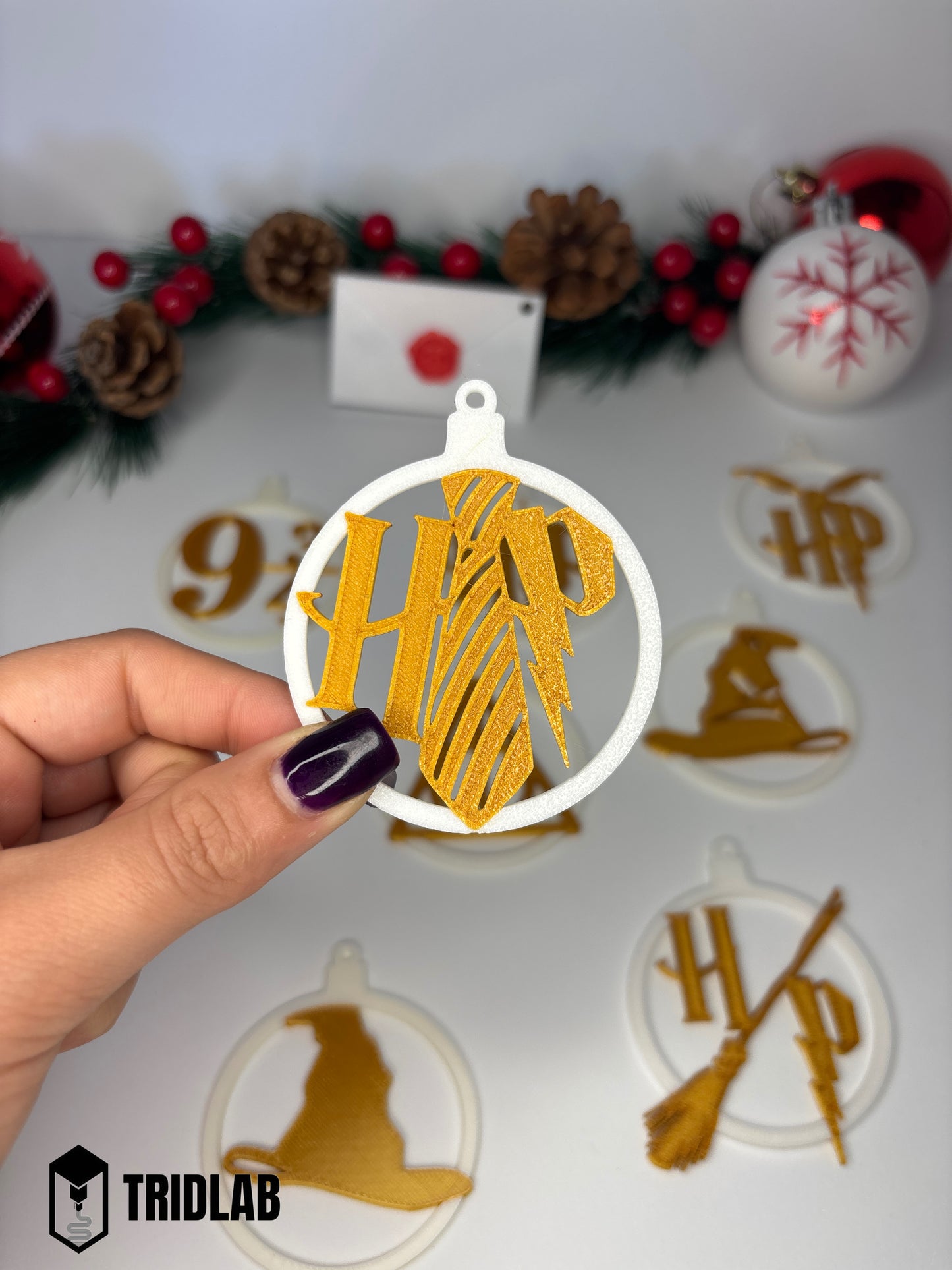 🪄✨ Decorações Natalinas – Harry Potter 🎄