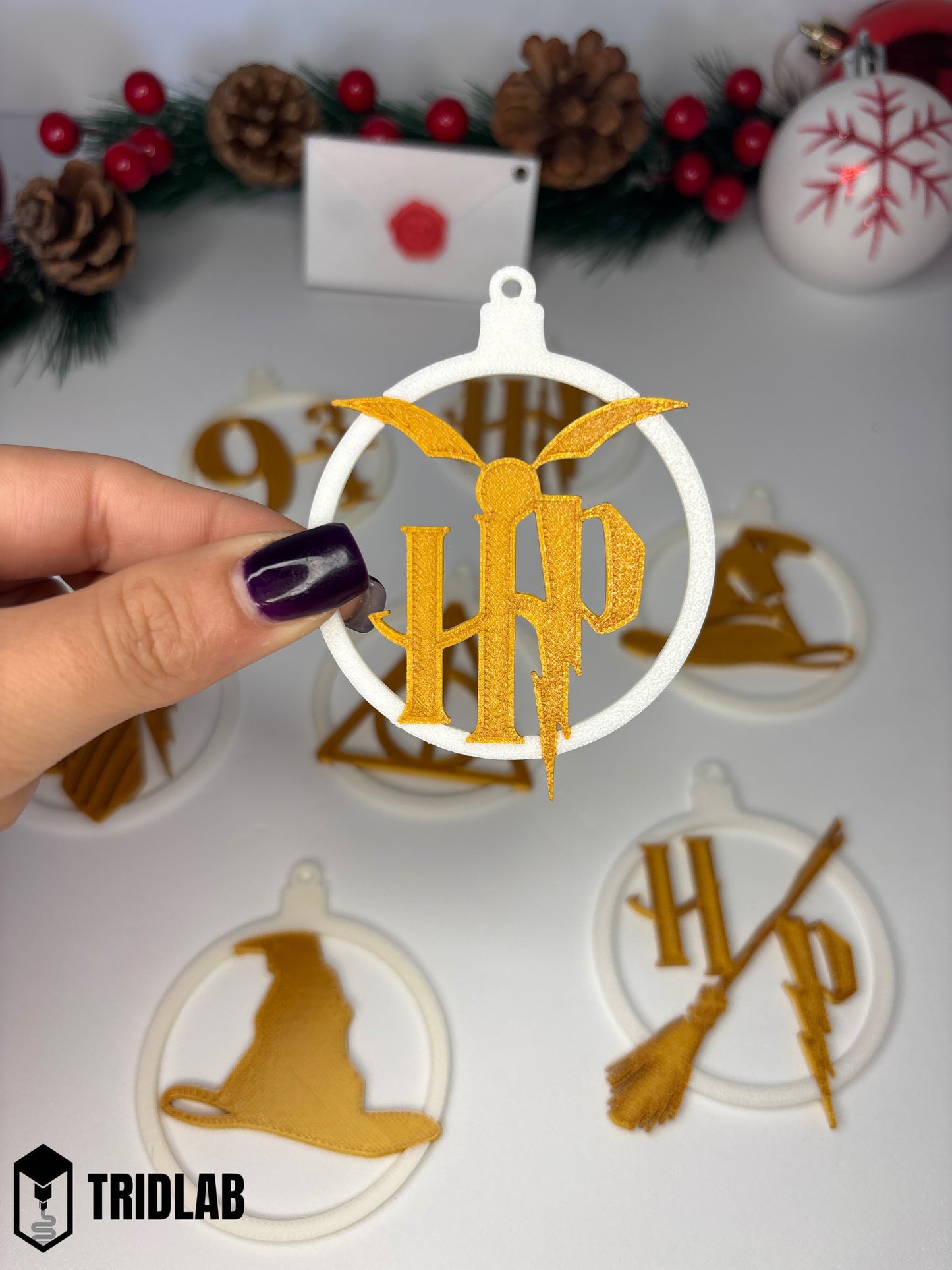 🪄✨ Decorações Natalinas – Harry Potter 🎄